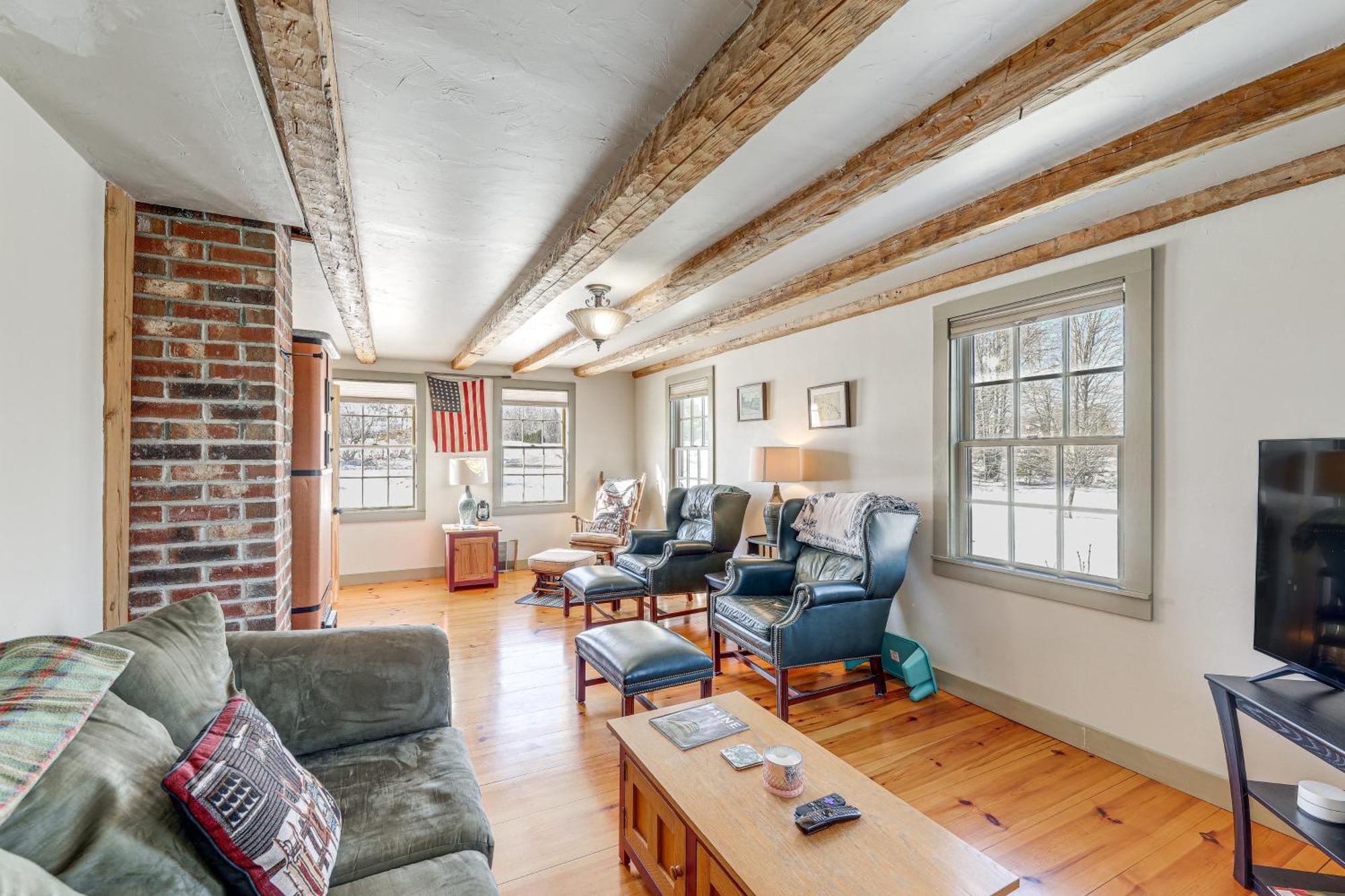 Charming Lovell Farmhouse - 17 Acres With Mtn Views! 외부 사진